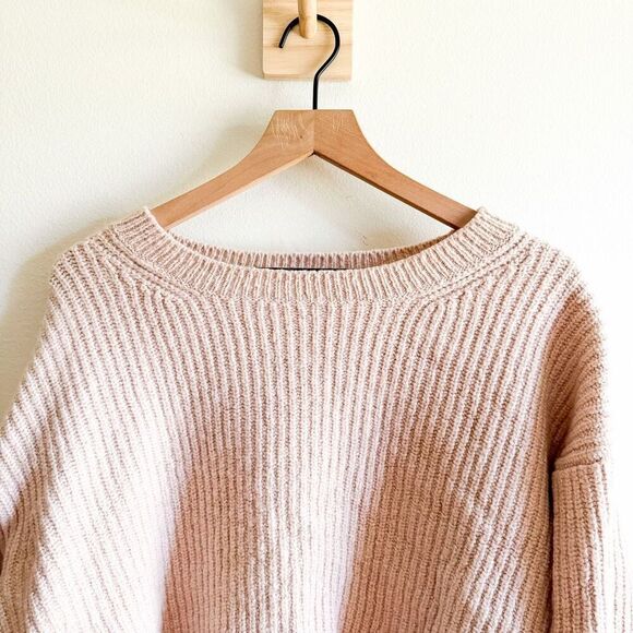 Vince Shaker Stitch Wool Blend Sweater Size L - Picture 5 of 8